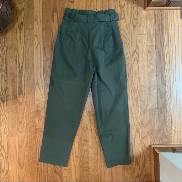 H&M Deep Green Dress Pant - Picture 2 of 9